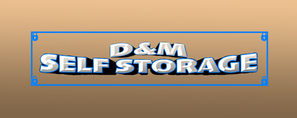D&M Self Storage logo